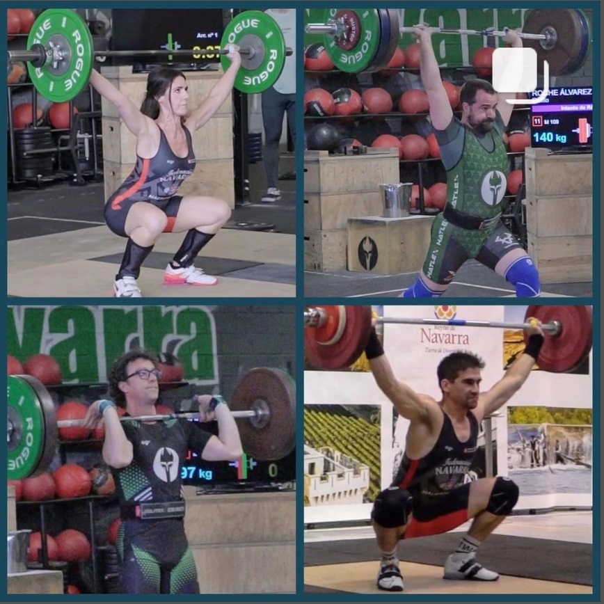 Triunfos navarros en el IX Campeonato de España Máster 2024